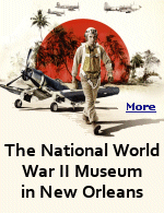 The museum focuses on the contribution made by the United States to Allied victory in World War II.